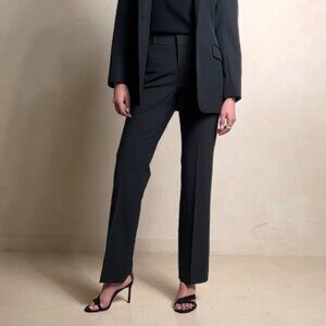Banana Republic Sz 00P Logan Bootcut Straight Wool blend Pants Work Dress Pants